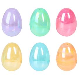 Eggjaktegg Fargemix Pastell 6 cm 12-pakning