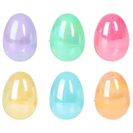 Eggjaktegg Fargemix Pastell 6 cm 12-pakning