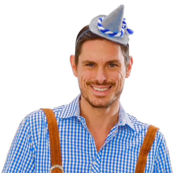Oktoberfest Hårbøyle med Spiss Hatt