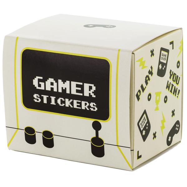 Klistremerker på Rulle Gamer 2,7 m