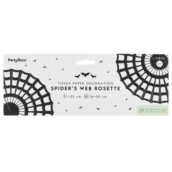 Hengende Dekorasjon Spindelvev Svart