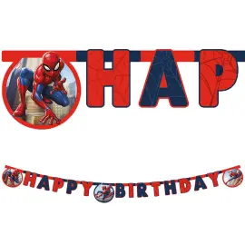 Happy Birthday Girlander Spiderman Crime Fighter