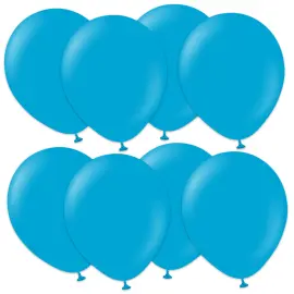 Latexballonger Karibisk Bl&aring; 13 cm