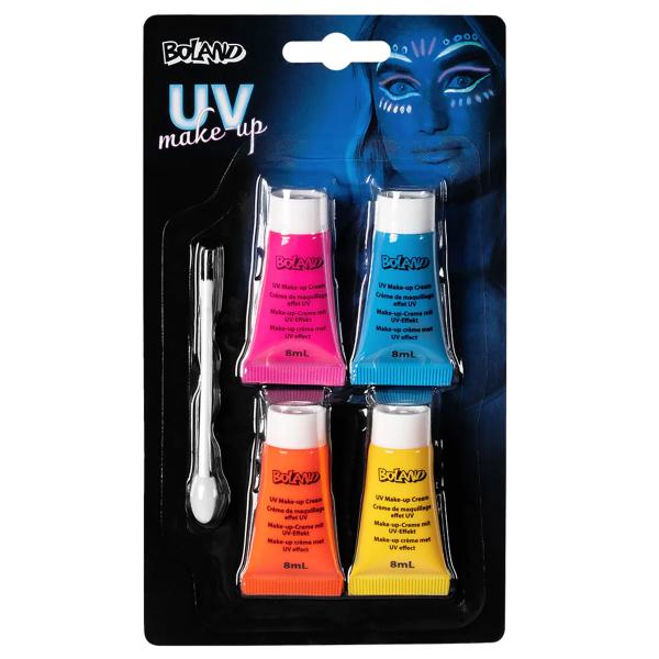 Ansiktsmalingssett UV Neon