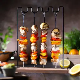 Grillspyd med Holder 4-pakning