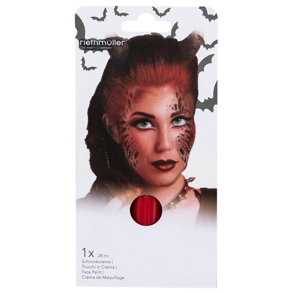 Rød Ansiktsmaling 28 ml