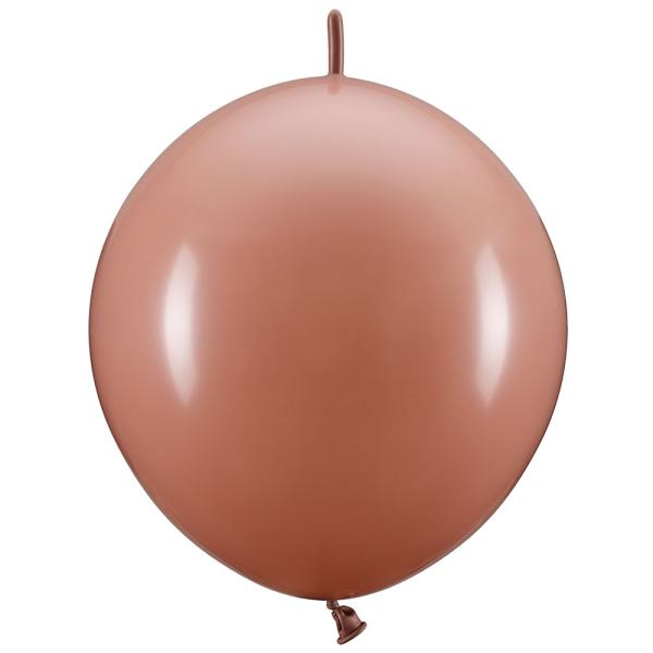 Lenkende Latexballonger Blekrosa 20-pakning