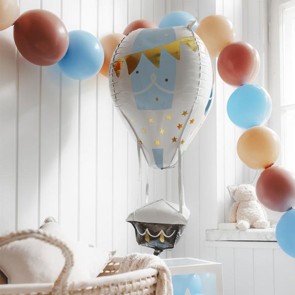 Lenkende Latexballonger Blekrosa 20-pakning