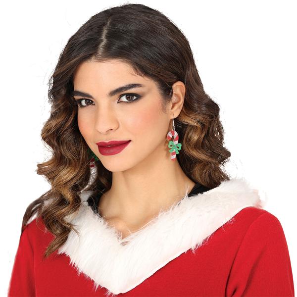 Øredobber Glitrende Polkagriser