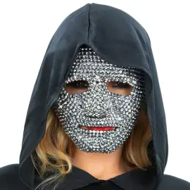 Robotmaske med Strass