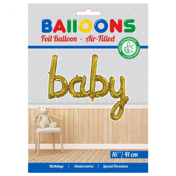 Folieballong Baby Gull