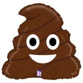 Folieballong B&aelig;sj Emoji