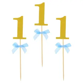 Kakepinner 1 år Lyseblå