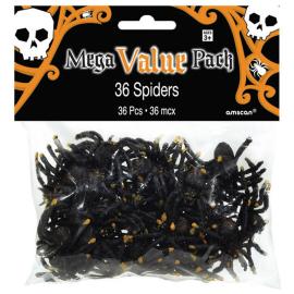 Svarte Edderkopper 36-pakning