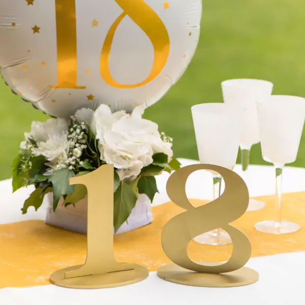 18 Års Folieballong Stjerner