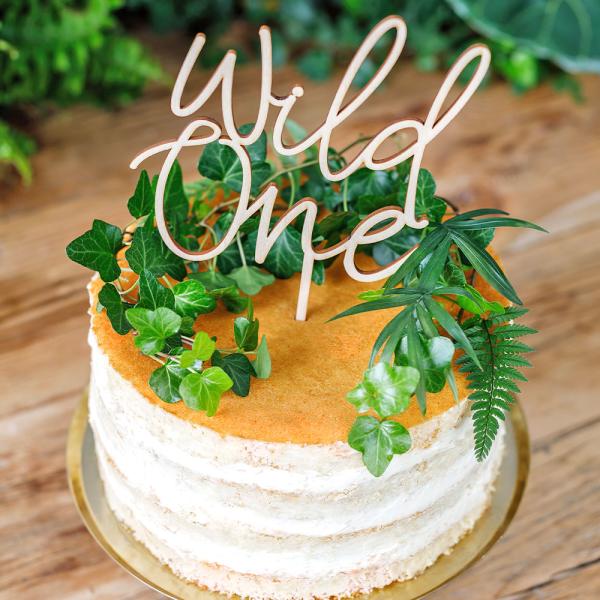 Kakepynt Wild One Tre