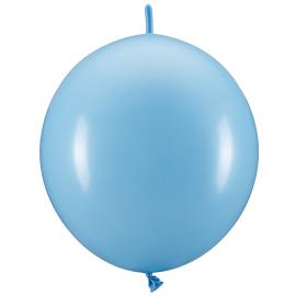 Lenkende Latexballonger Lyseblå 20-pakning