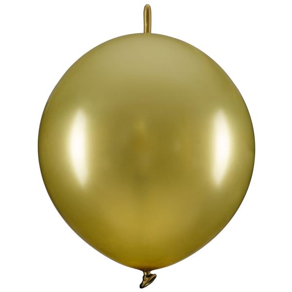 Lenkende Latexballonger Gull 20-pakning