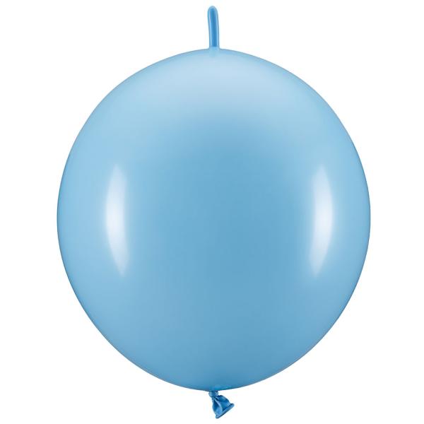 Lenkende Latexballonger Lyseblå 20-pakning