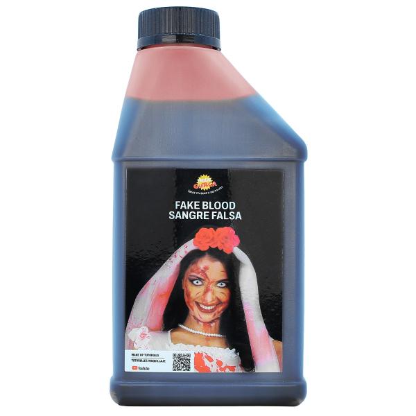 Fakeblod på Flaske