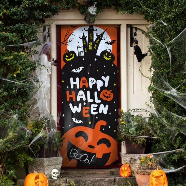 Dørforheng Happy Halloween
