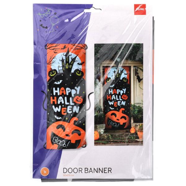 Dørforheng Happy Halloween