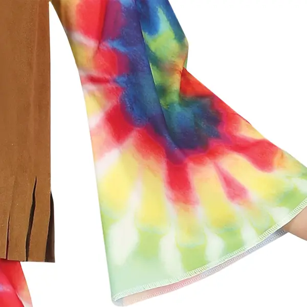 Tie-dye Hippie Kostyme