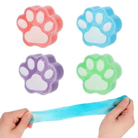 Putty Glitrende Slime Kattepote 40 g 5 cm