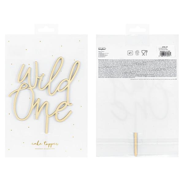 Kakepynt Wild One Tre