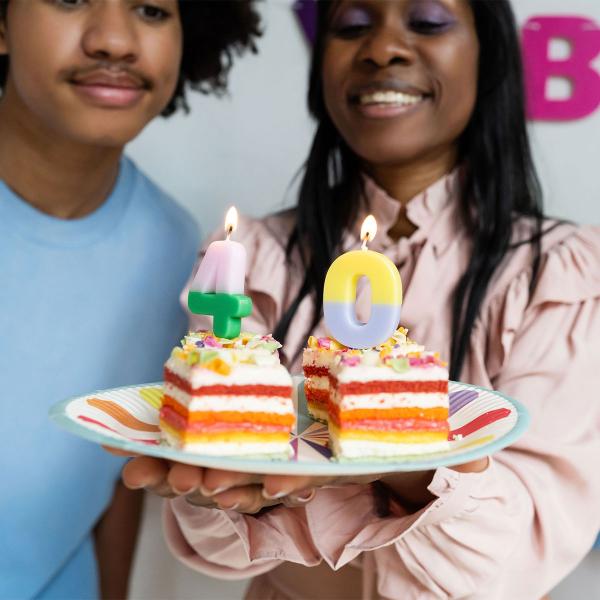 Papptallerkener Stripetastic 8-pakning