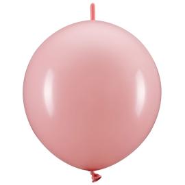 Lenkende Latexballonger Lysrosa 20-pakning