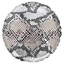 Folieballong Slangemønster