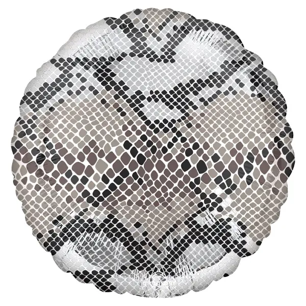 Folieballong Slangemønster