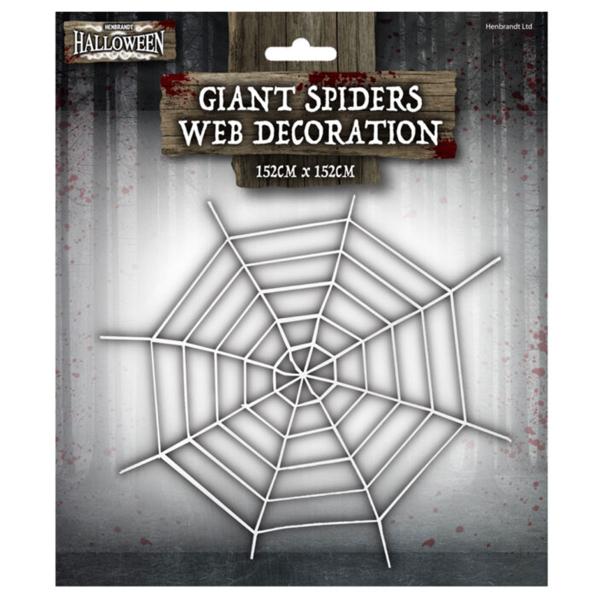 Gigantisk Spindelvev Halloweenpynt