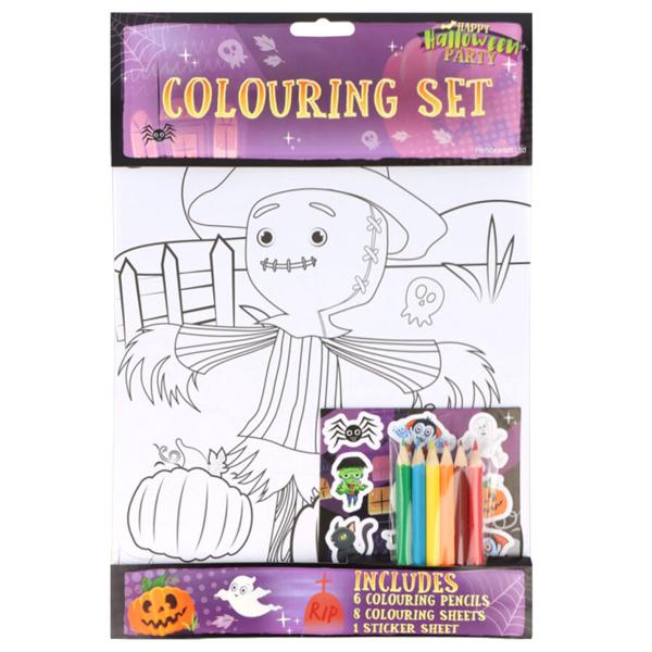 Halloween Fargeleggingssett