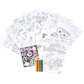 Halloween Fargeleggingssett