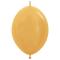 Lenkende Latexballonger Gull