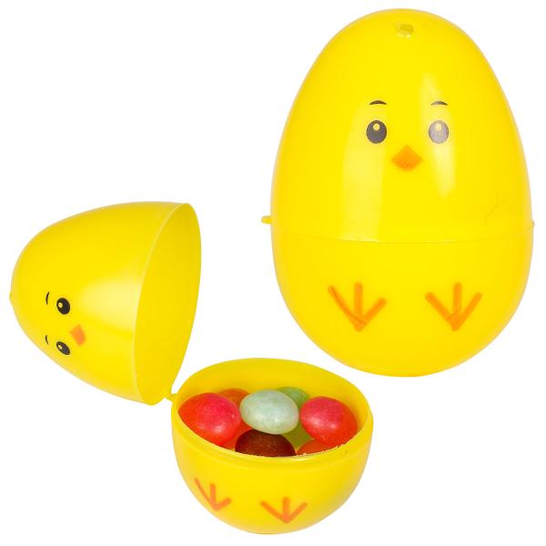 Eggjaktegg Kylling Gul 6 cm 8-pakning
