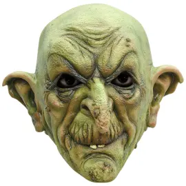 Heldekkende Grønn Heksemaske