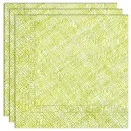 Komposterbare Servietter Limegrønn Solid Color