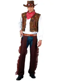 Western Cowboy Kostyme X-Large