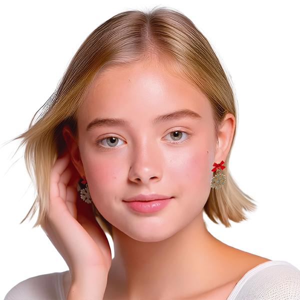 Øredobber Snøfnugg