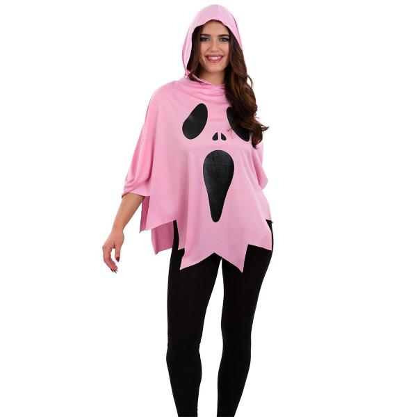 Rosa Spøkelse Poncho