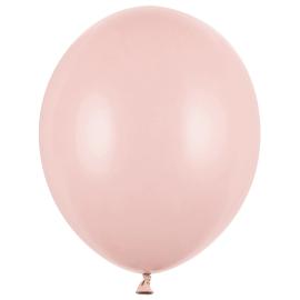Sterke Ballonger St&oslash;vrosa Pastell 30 cm 100-pakning