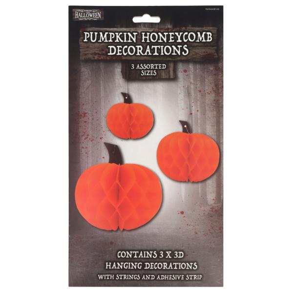 Hengende Honeycomb Gresskar 3-pakning