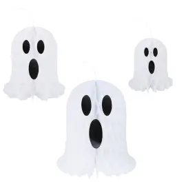 Hengende Honeycomb Sp&oslash;kelser 3-pakning