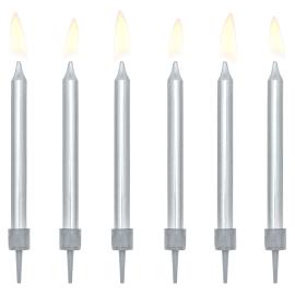 Kakelys Sølv Metallic