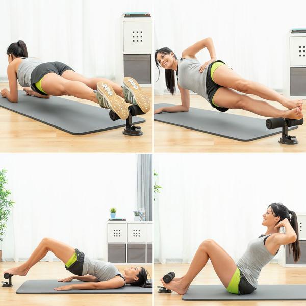 Sit-Up Fotstøtte med Sugekopp