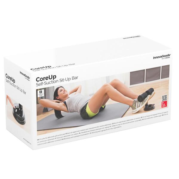 Sit-Up Fotstøtte med Sugekopp