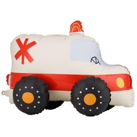 Folieballong Ambulanse St&aring;ende 68 x 48 cm
